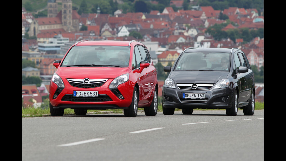 Opel Zafira Family, Opel Zafira Tourer, Frontansicht