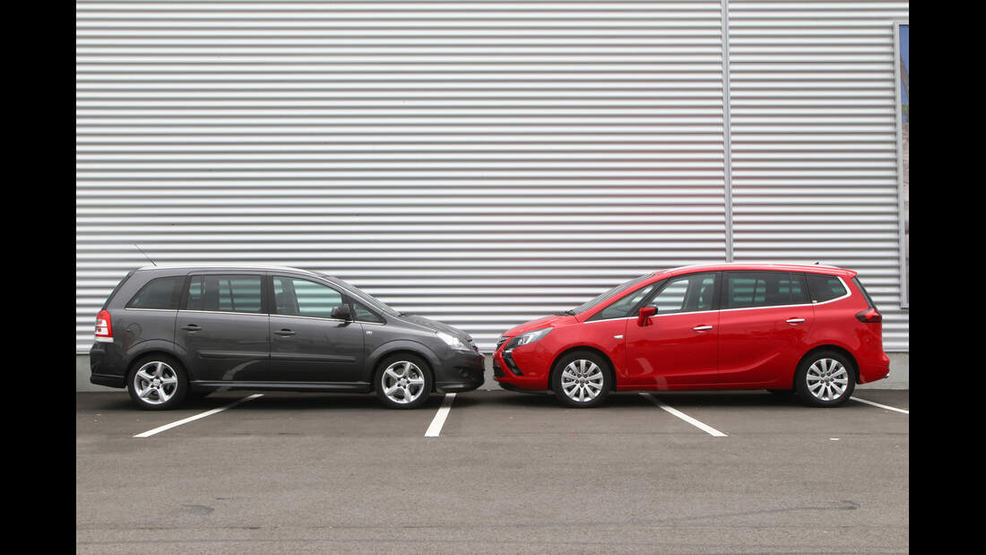 Opel Zafira Family vs Zafira TourerWelcher ist der bessere Kauf