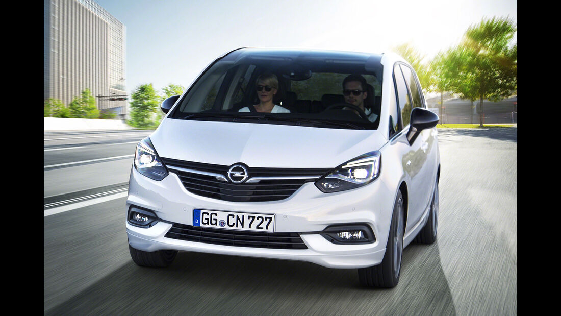 Opel Zafira Sperrfrist 31.5.2016 17.30 Uhr
