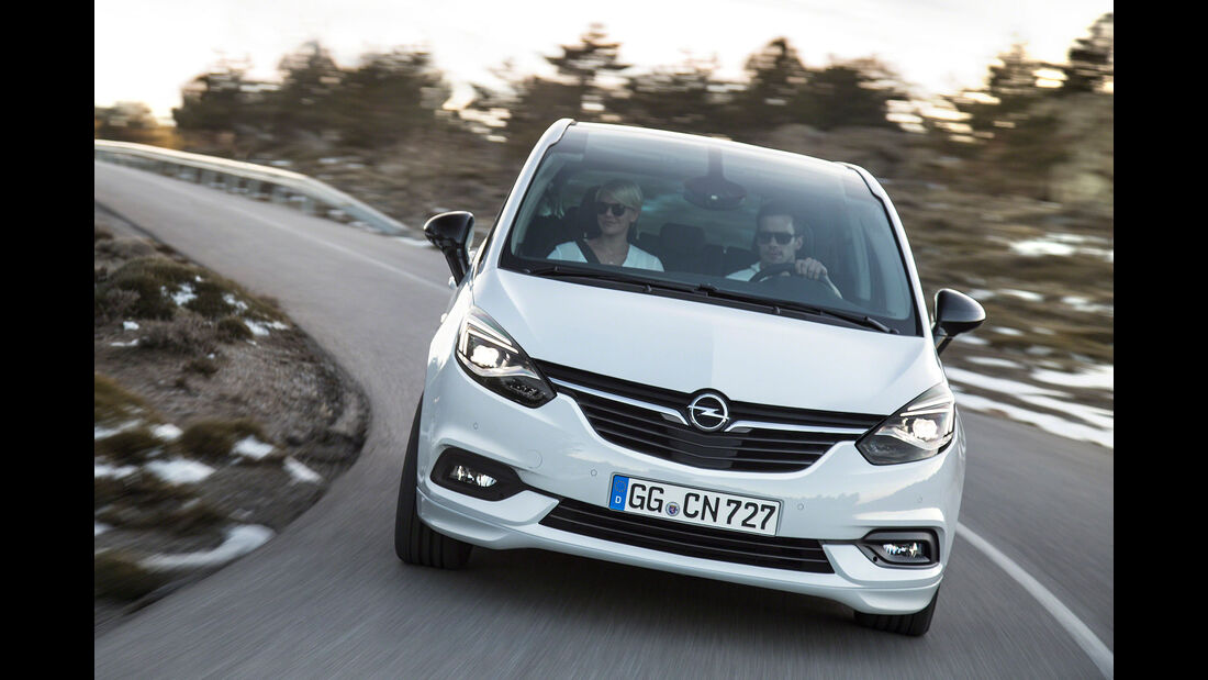 Opel Zafira Sperrfrist 31.5.2016 17.30 Uhr