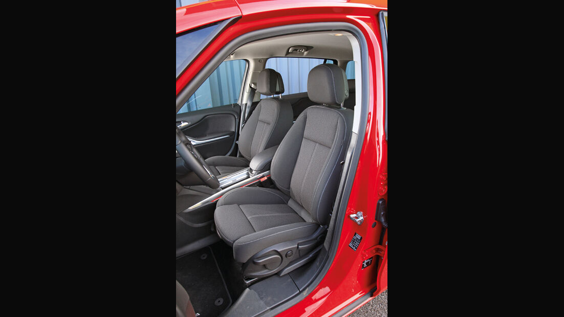 Opel Zafira Tourer 1.4 Turbo, Sitze