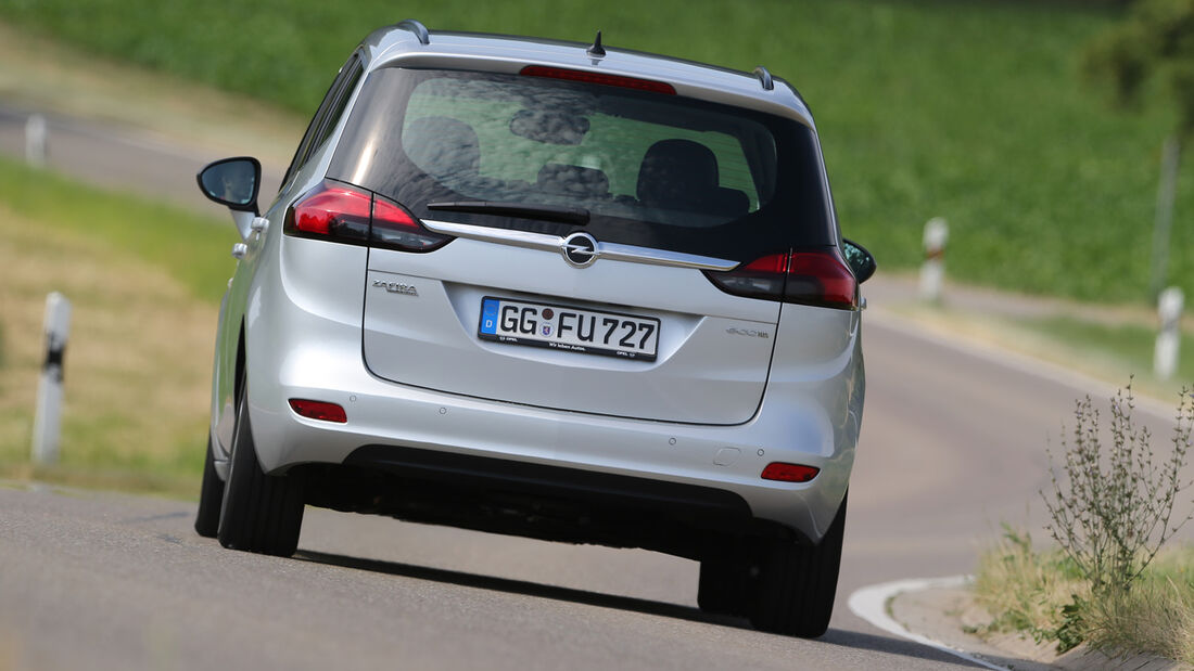 Opel Zafira Tourer 1.6 CDTI, Heckansicht