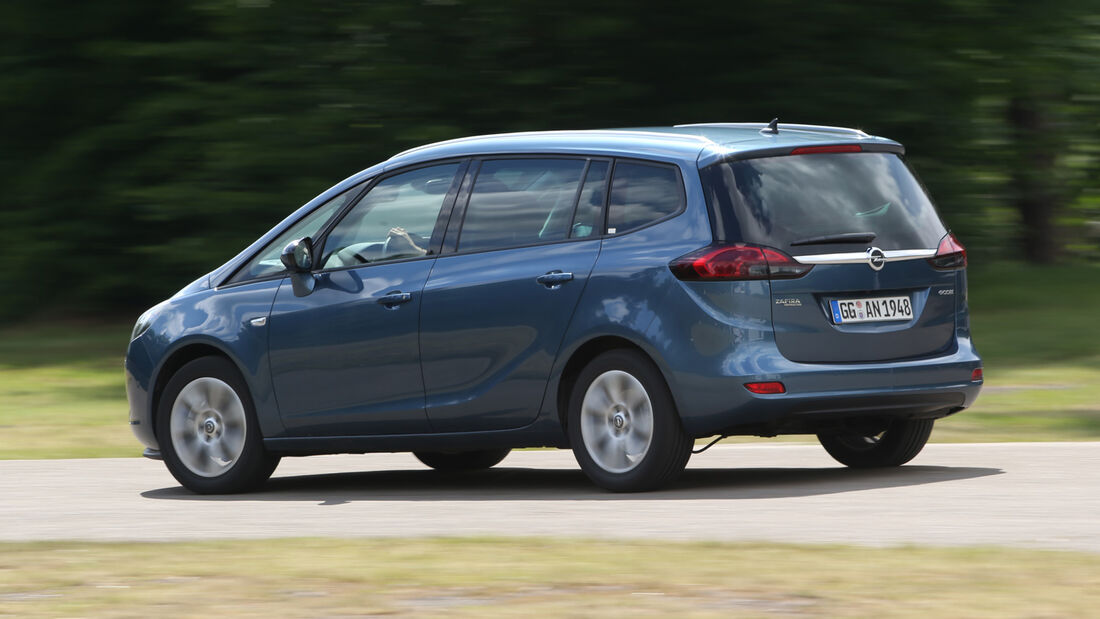 Opel Zafira Tourer 1.6 CDTI, Seitenansicht