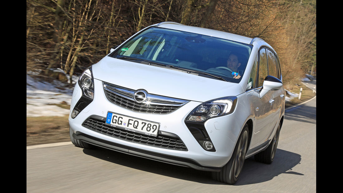 Opel Zafira Tourer 2.0 Biturbo CDTi Sport, Frontansicht