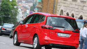 Opel Zafira Tourer 2.0 CDTi, Heckansicht