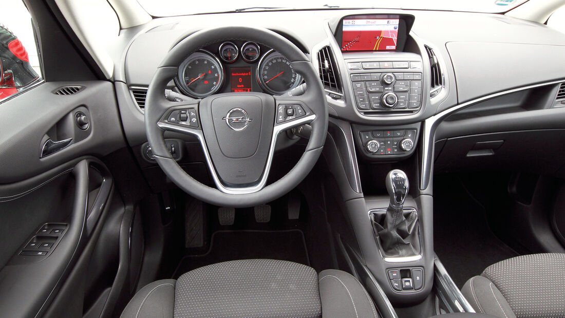 Opel Zafira Tourer, Cockpit