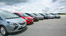 Opel Zafira, verschiedene Modelle, Front