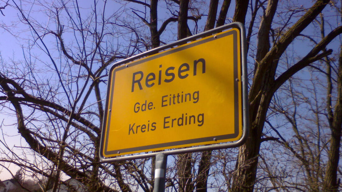 Ortsschild Straßenschild