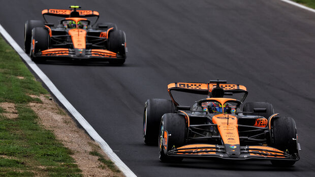 Oscar Piastri - Lando Norris - McLaren - Formel 1 - GP Italien - Monza - 1. September 2024