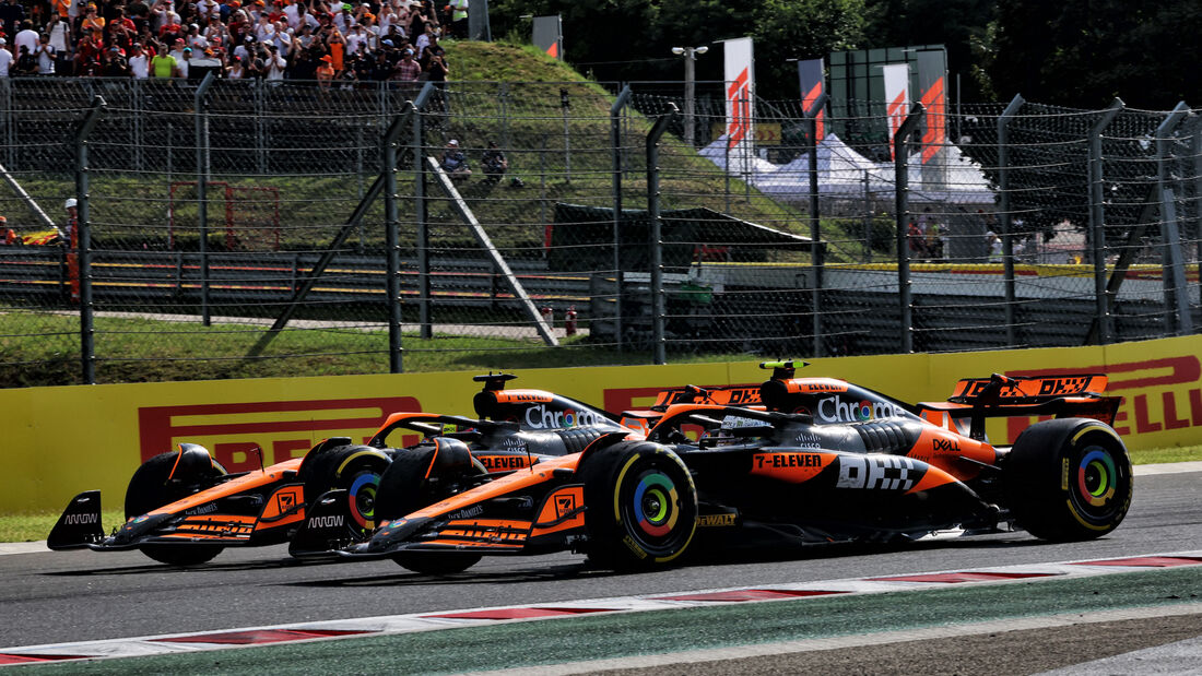 Oscar Piastri - Lando Norris - McLaren - Formel 1 - GP Ungarn - 21. Juli 2024