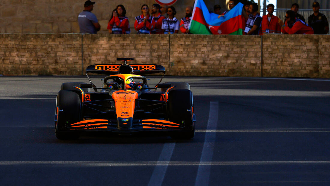 Oscar Piastri - McLaren - Formel 1 - GP Aserbaidschan - Baku - 15. September 2024