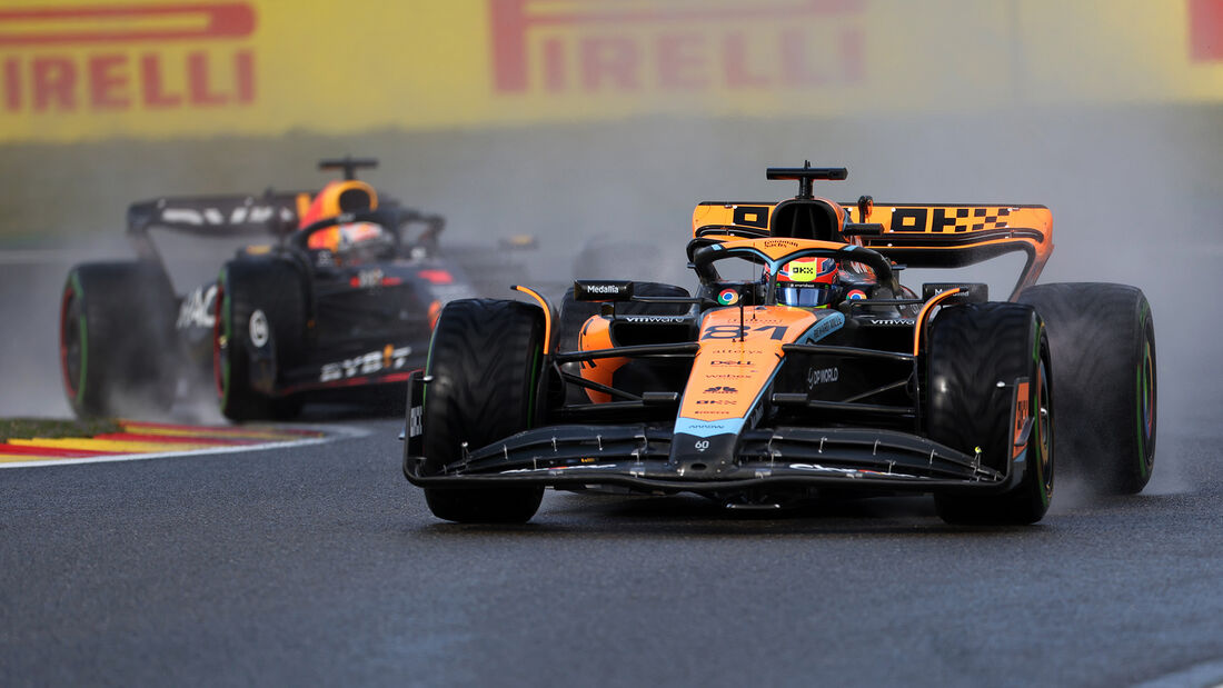 Oscar Piastri - McLaren - Formel 1 - GP Belgien - Spa-Francorchamps - 29. Juli 2023