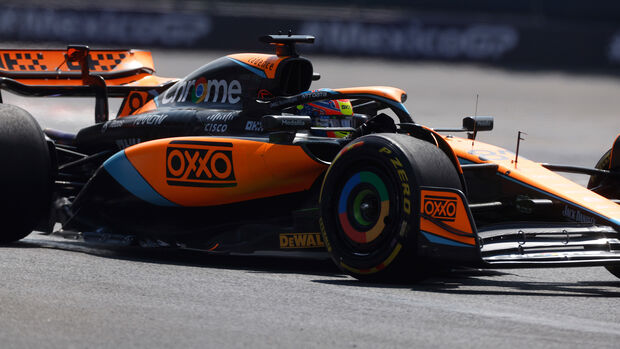 Oscar Piastri - McLaren - Formel 1 - GP Mexiko - Freitag - 27.10.2023