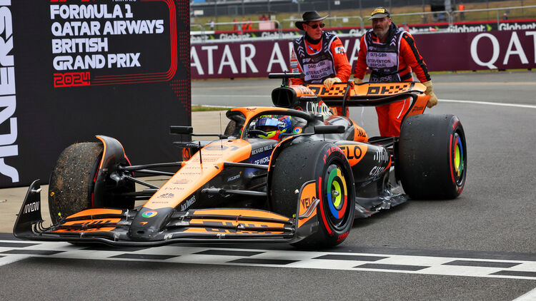 Oscar Piastri - McLaren - Formel 1 - Silverstone - GP England - 5. Juli 2024