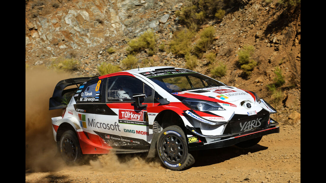 Ott Tänak - Toyota Yaris WRC - Rallye Türkei 