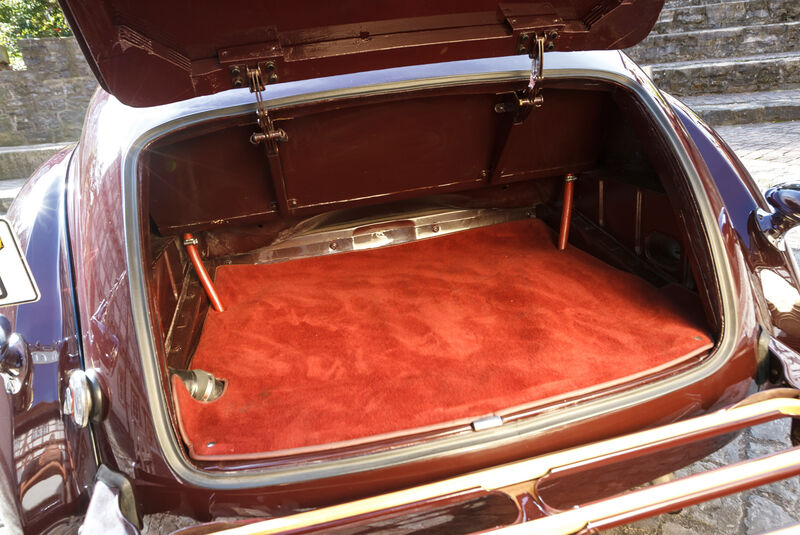 Packard 120 Convertible, Kofferraum