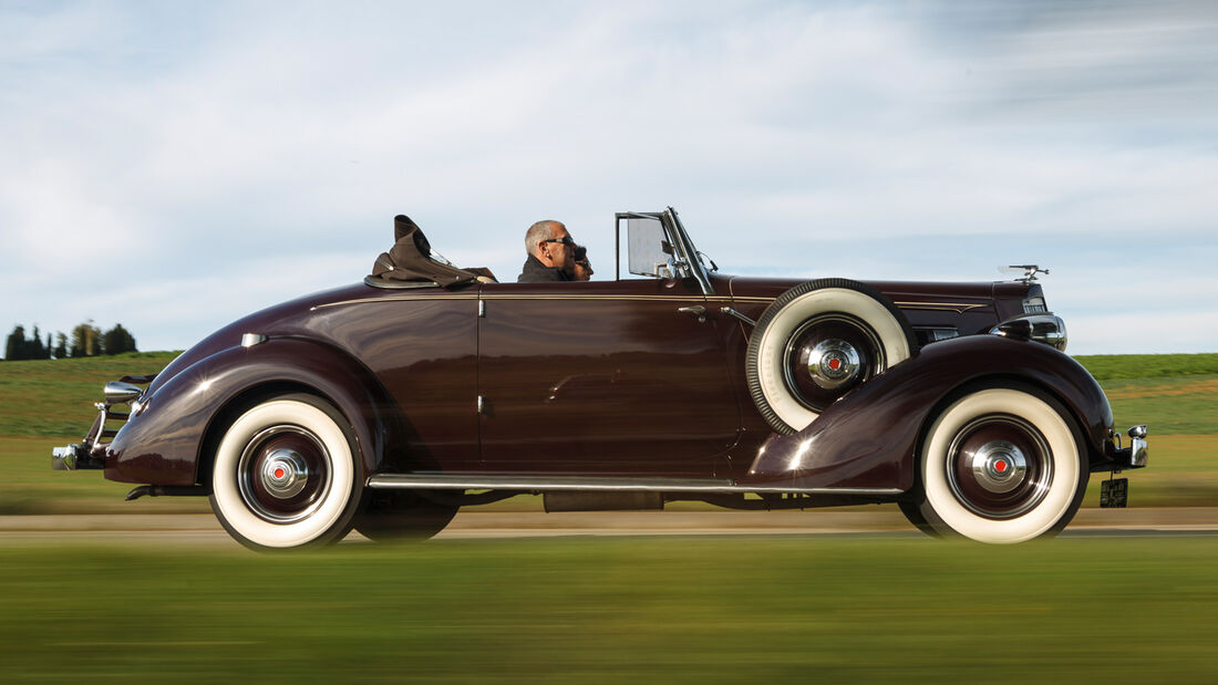 Packard 120 Convertible, Seitenansicht