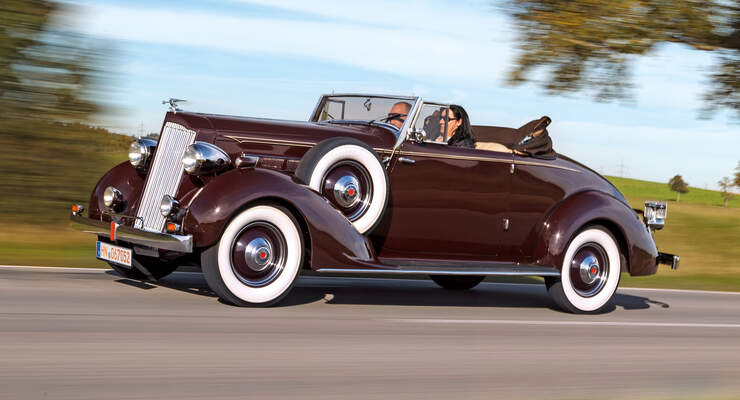 Packard 120 Convertible, Seitenansicht