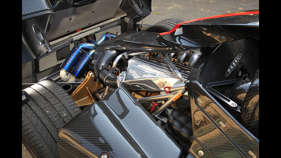 Pagani Zonda Cinque Roadster, Motor