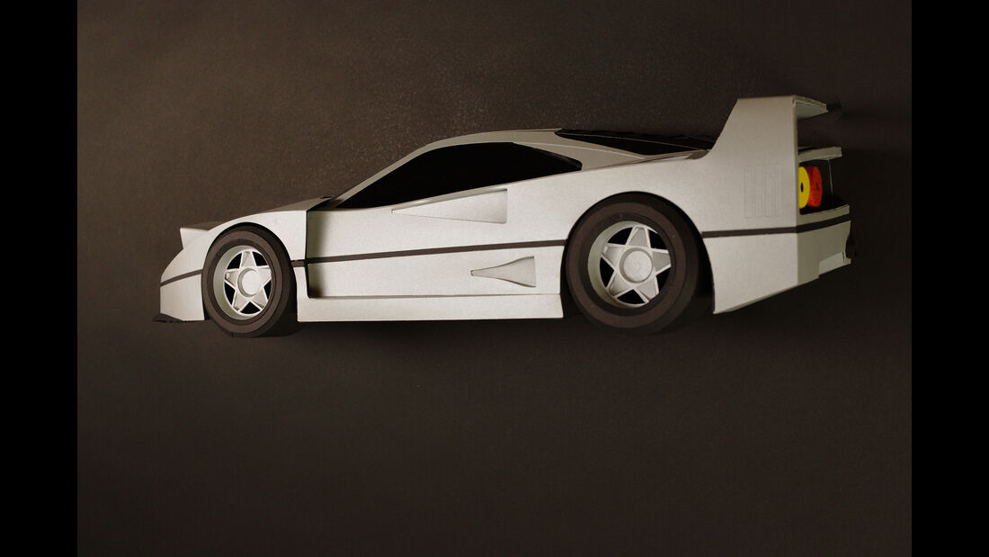 Paperlegend Auto Modelle Papier Nachbau Design Kickstarter