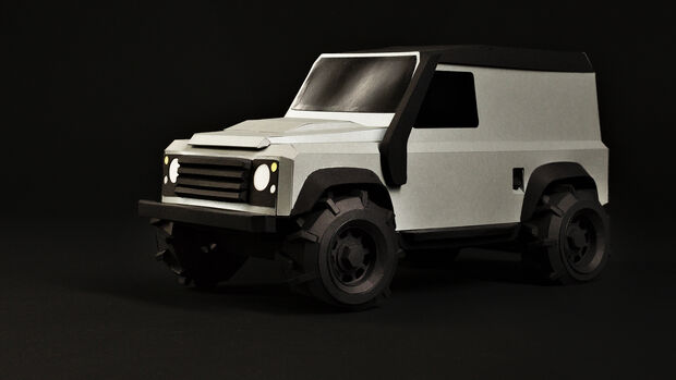 Paperlegend Auto Modelle Papier Nachbau Design Kickstarter
