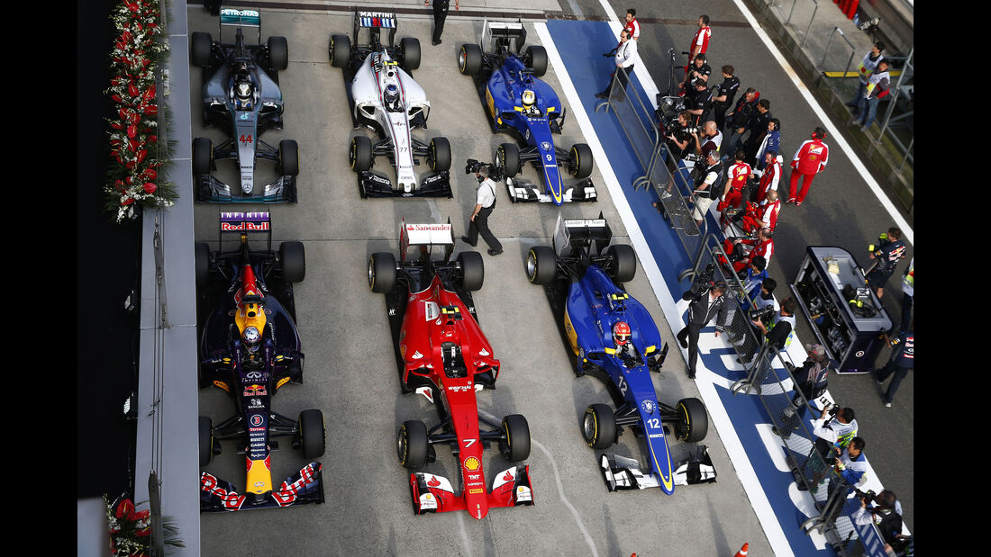 Parc Fermé - Formel 1 - GP China - Shanghai - 11. April 2015