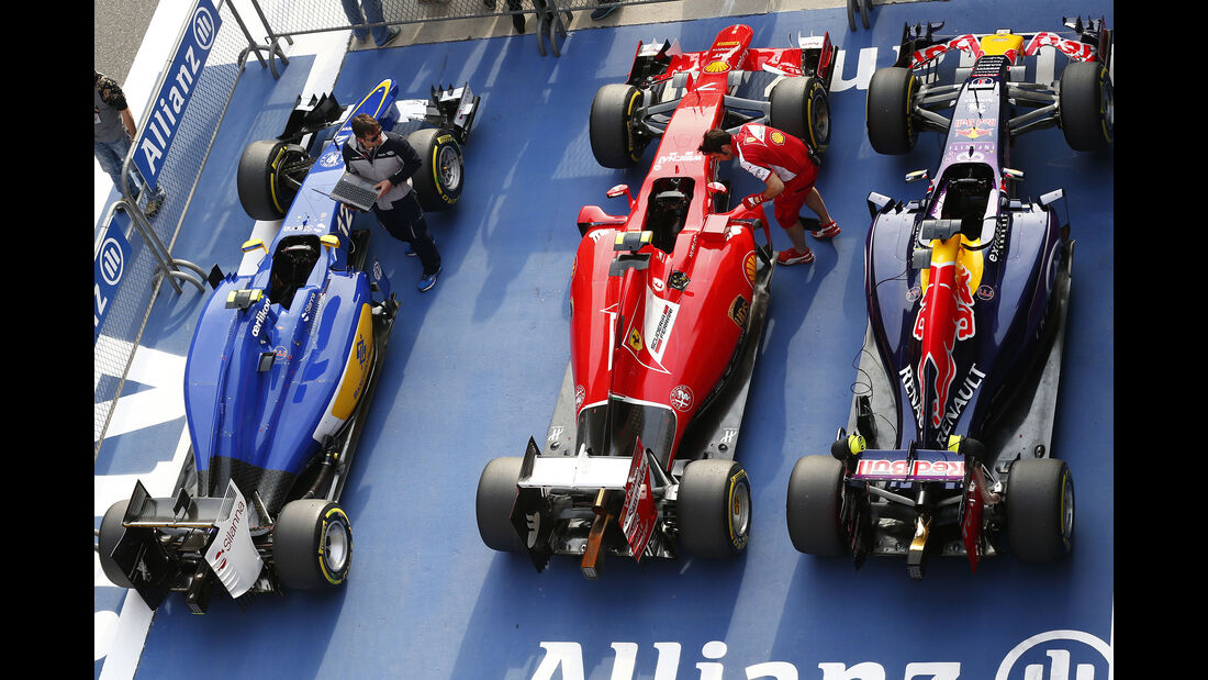 Parc Fermé - Formel 1 - GP China - Shanghai - 11. April 2015