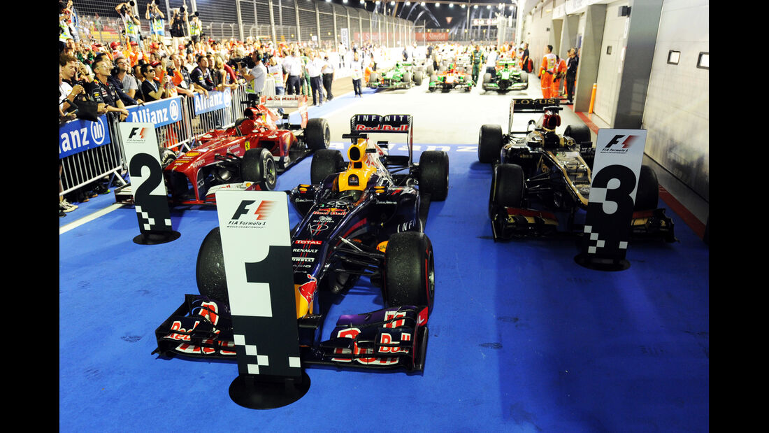Parc Fermé - GP Singapur 2013