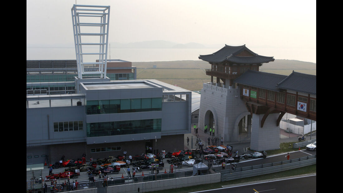Parc Ferme GP Korea 2012