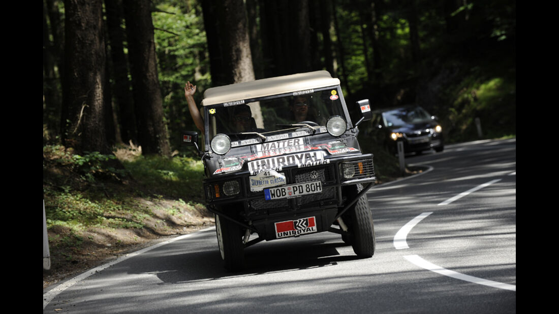Paris-Dakar-Sieger VW Iltis bei der  Silvretta Classic 2010 