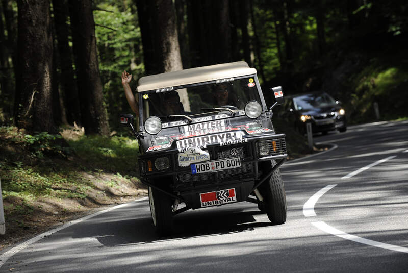 Paris-Dakar-Sieger VW Iltis bei der  Silvretta Classic 2010 