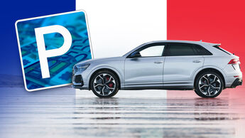 Parken Gebühren Frankreich SUV Gewicht 18 Euro Teuer 2024 Collage