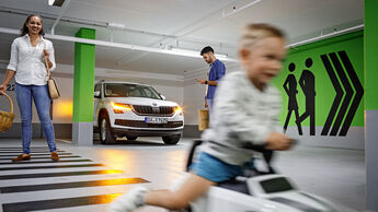 Parken mit Skoda Connected