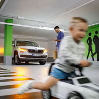 Parken mit Skoda Connected