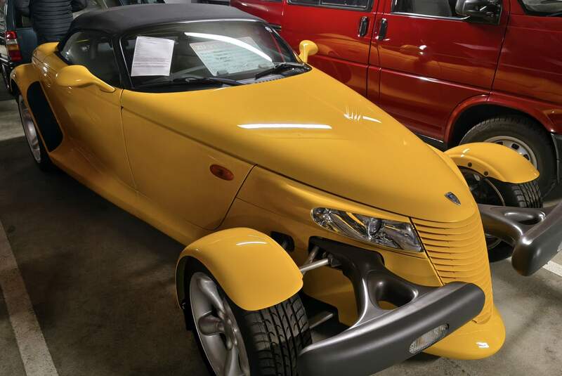 Parkhaus auf der Bremen Classic Motorshow