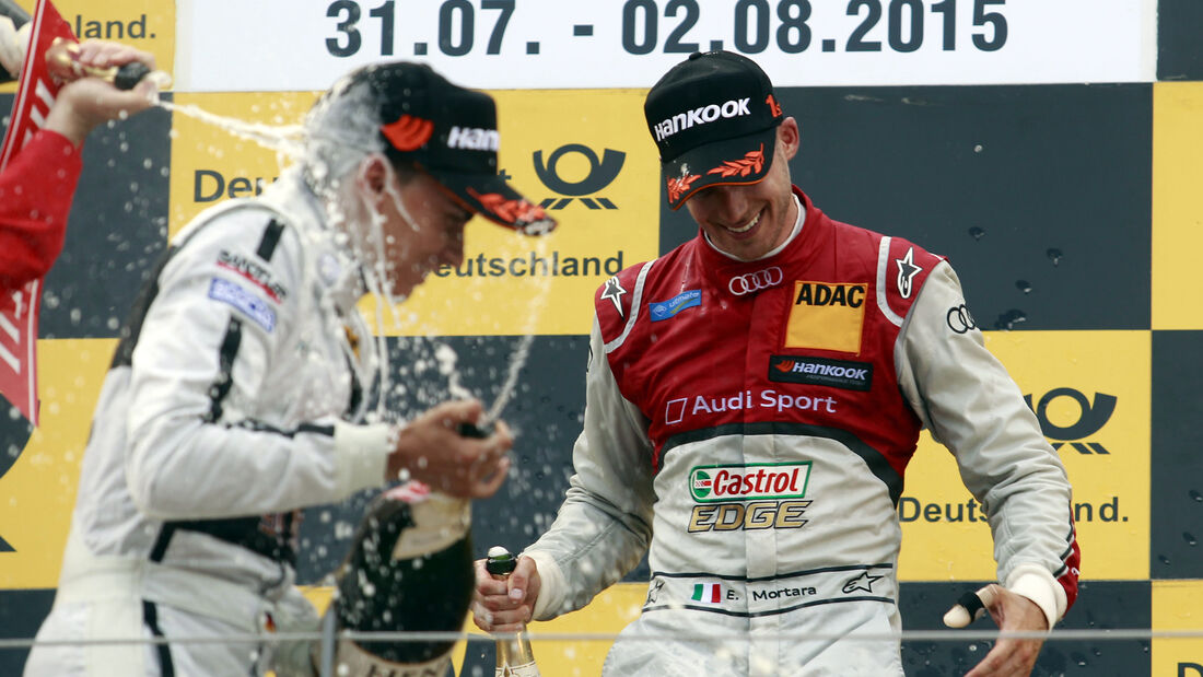 Pascal Wehrlein - Edoardo Mortara - DTM - Spielberg - 01.08.2015