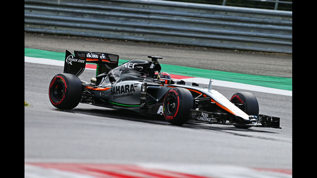 Pascal Wehrlein - Force India - Formel 1-Test - Spielberg - 24. Juni 2015
