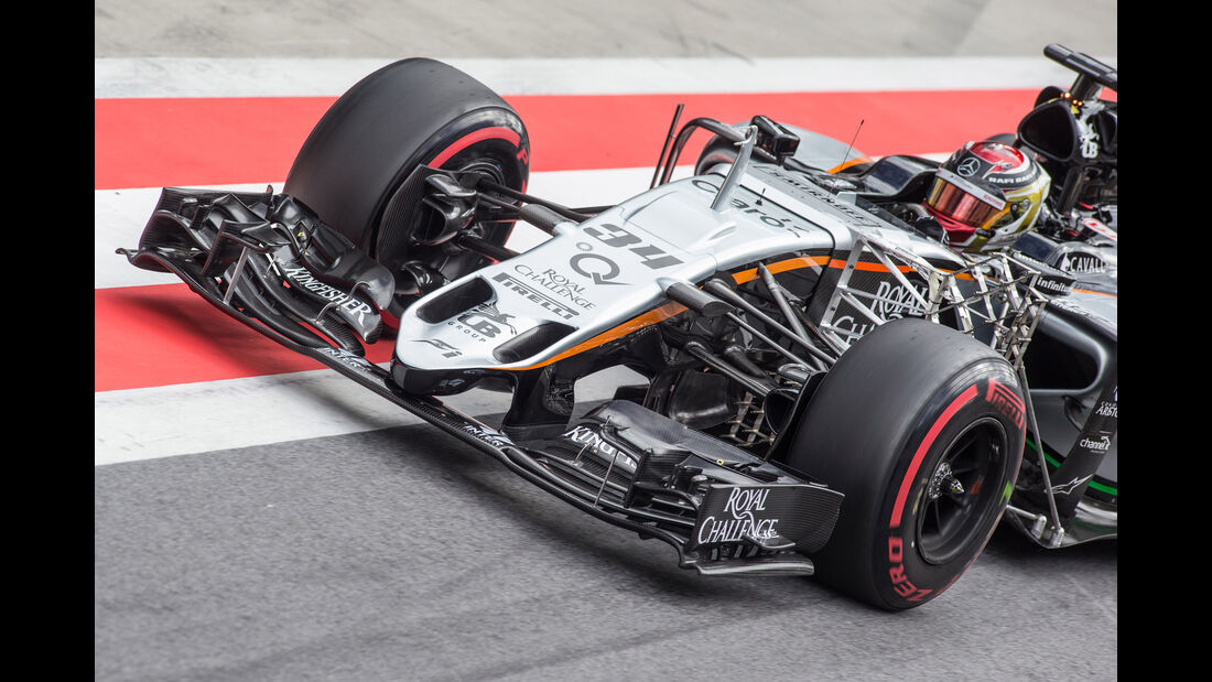Pascal Wehrlein - Force India - Formel 1 - Test - Spielberg - 24. Juni 2015