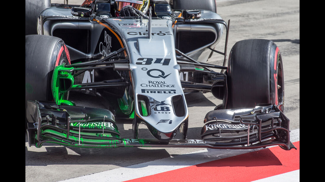 Pascal Wehrlein - Force India - Formel 1-Test - Spielberg - 24. Juni 2015