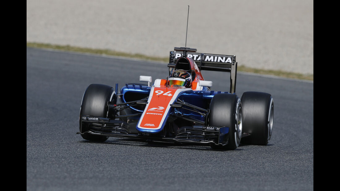 Pascal Wehrlein - Manor Racing - Formel 1-Test - Barcelona - 3. März 2016 
