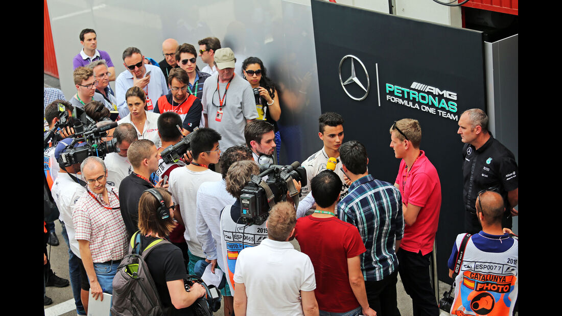 Pascal Wehrlein - Mercedes - Formel 1-Test - Barcelona - 13. Mai 2015
