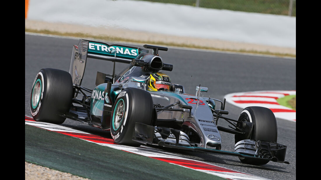 Pascal Wehrlein - Mercedes - Formel 1-Test - Barcelona - 13. Mai 2015