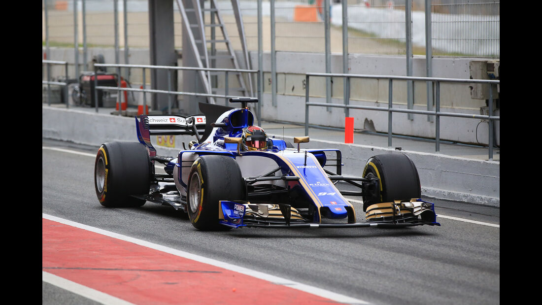 Pascal Wehrlein - Sauber - Formel 1 - Test - Barcelona - 8. März 2017