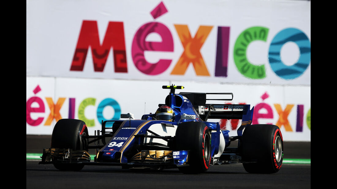 Pascal Wehrlein - Sauber - GP Mexiko - Formel 1 - Freitag - 27.10.2017