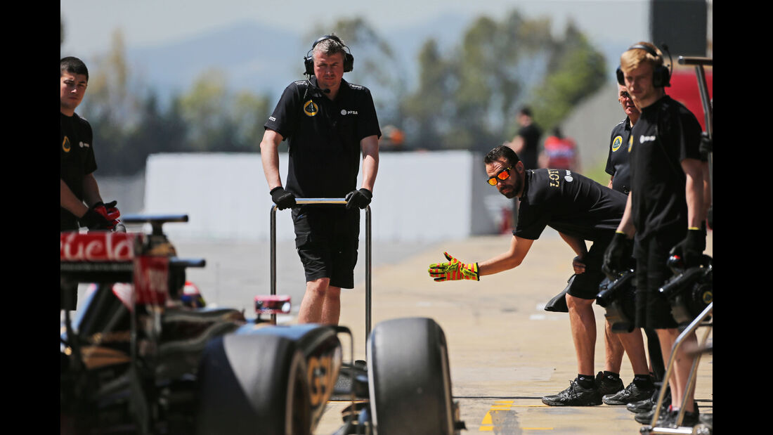 Pastor Maldonado - Lotus - Barcelona-Test - 12. Mai 2015 