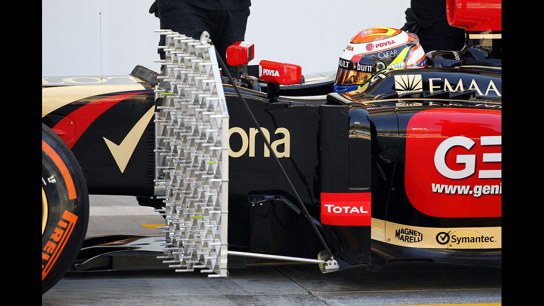 Pastor Maldonado - Lotus - Formel 1 - Bahrain - Test - 21. Februar 2014 