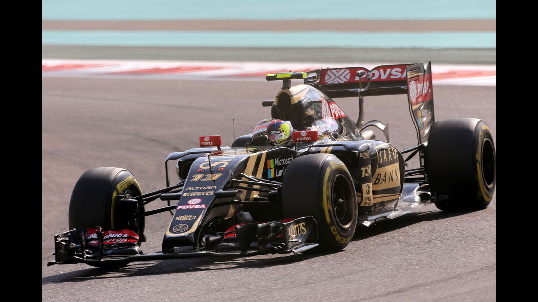 Pastor Maldonado - Lotus - Formel 1 - GP Abu Dhabi - 27. November 2015