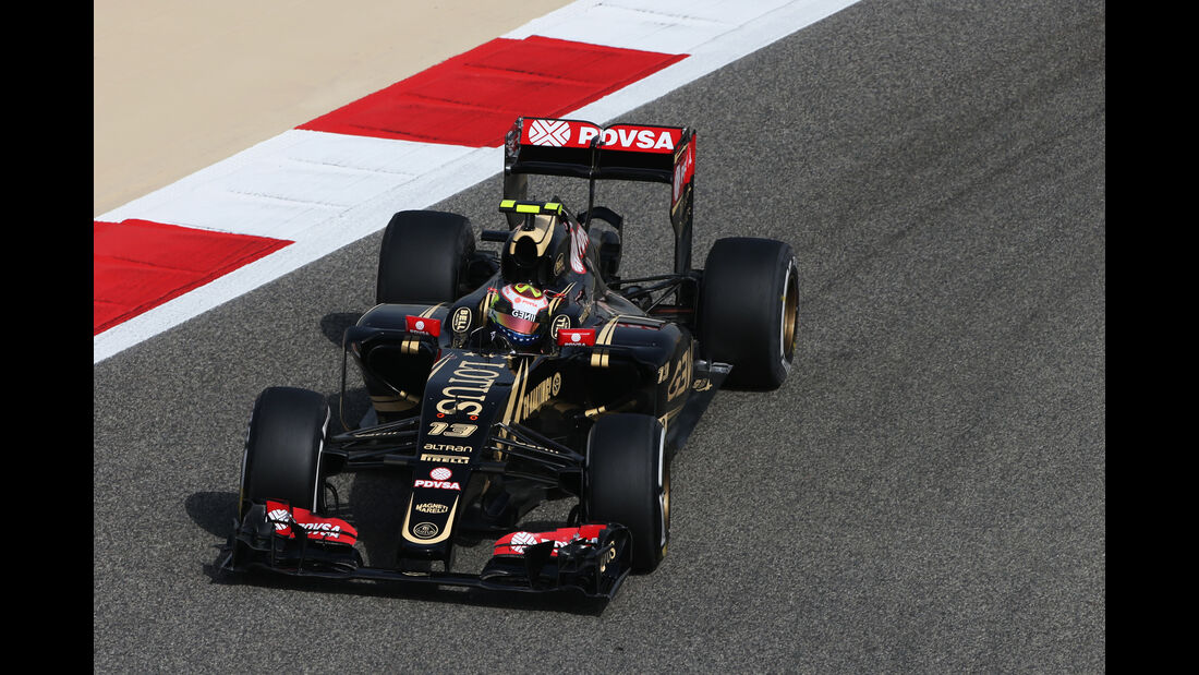 Pastor Maldonado - Lotus - Formel 1 - GP Bahrain - 17. April 2015