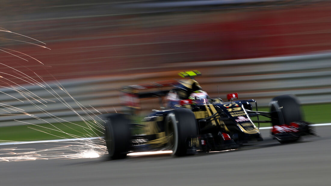 Pastor Maldonado - Lotus - Formel 1 - GP Bahrain - 18. April 2015
