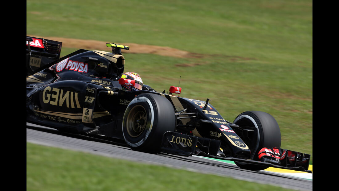 Pastor Maldonado - Lotus - Formel 1 - GP Brasilien- 14. November 2015